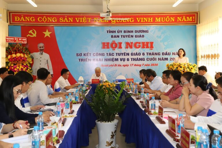 Bình Dương: Đổi mới, nâng cao chất lượng công tác tham mưu cho cấp ủy tuyên truyền, đưa nghị quyết của Đảng vào cuộc sống