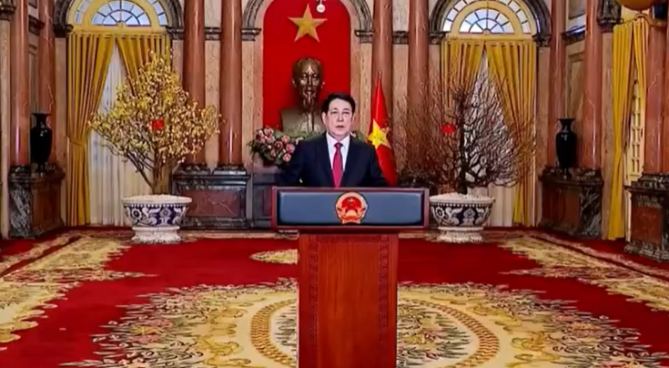 Thông điệp chúc Tết Ất Tỵ 2025 của Chủ tịch nước Lương Cường