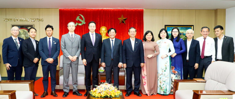Bình Dương là điểm đến hàng đầu của nhà đầu tư Nhật Bản