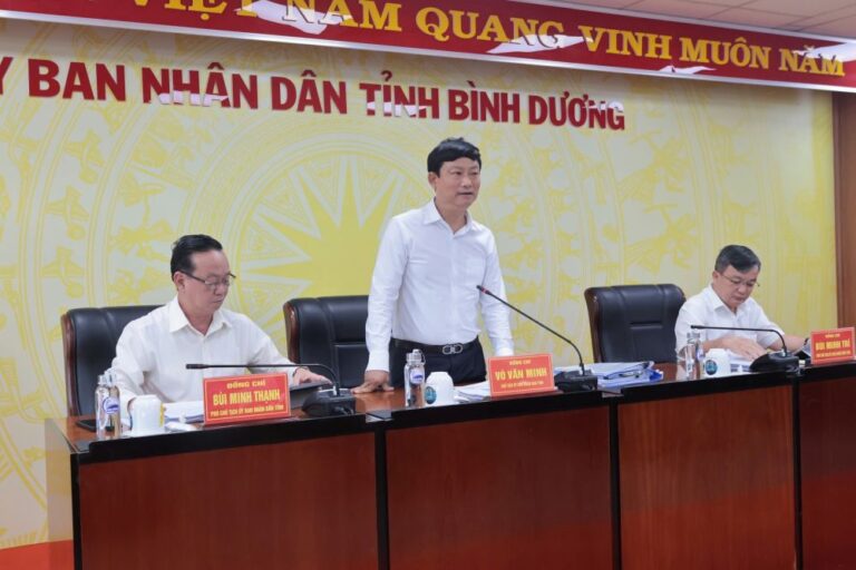 UBND tỉnh thống nhất về tuyến đường sắt số 1 thành phố mới Bình Dương – Suối Tiên và một số dự án trọng điểm khác