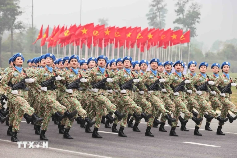 Hoành tráng màn tổng duyệt lễ diễu binh, diễu hành kỷ niệm 50 năm thống nhất đất nước