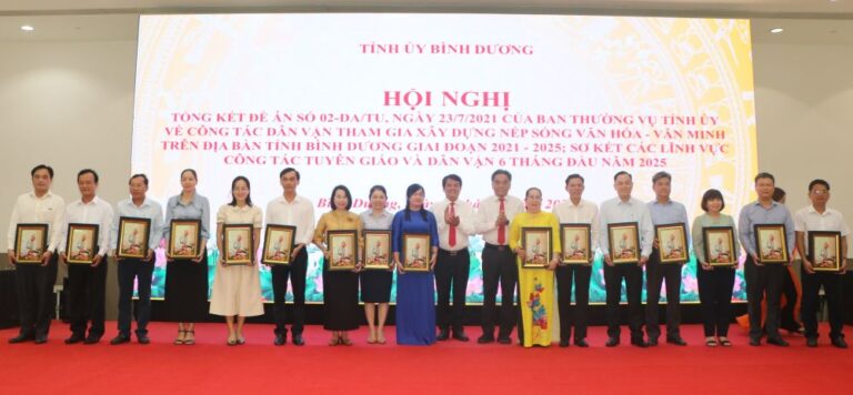 Lan tỏa hiệu quả Đề án xây dựng nếp sống văn hóa – văn minh tại Bình Dương